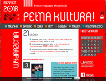 Tablet Screenshot of pelnakultura.info